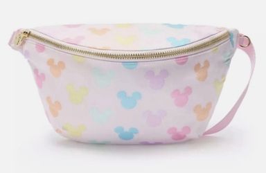2026 Disney Stoney Clover Lane Pastel Mickey Mouse Icon Hip Fanny Pack Jumbo NWT
