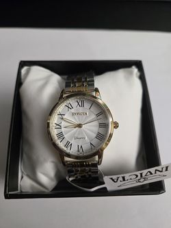 Share Invicta (69313) Womens Slone Watch 34mm Gold and Polished Stainless Steel case