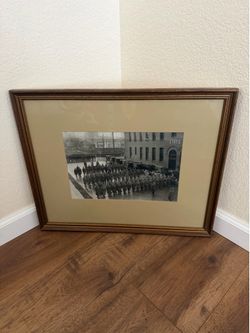 Vintage Historic Los Angeles Framed Photo