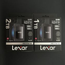 Lexar SL500 Portable SSD (New Sealed In Box)