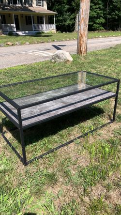 Glass table