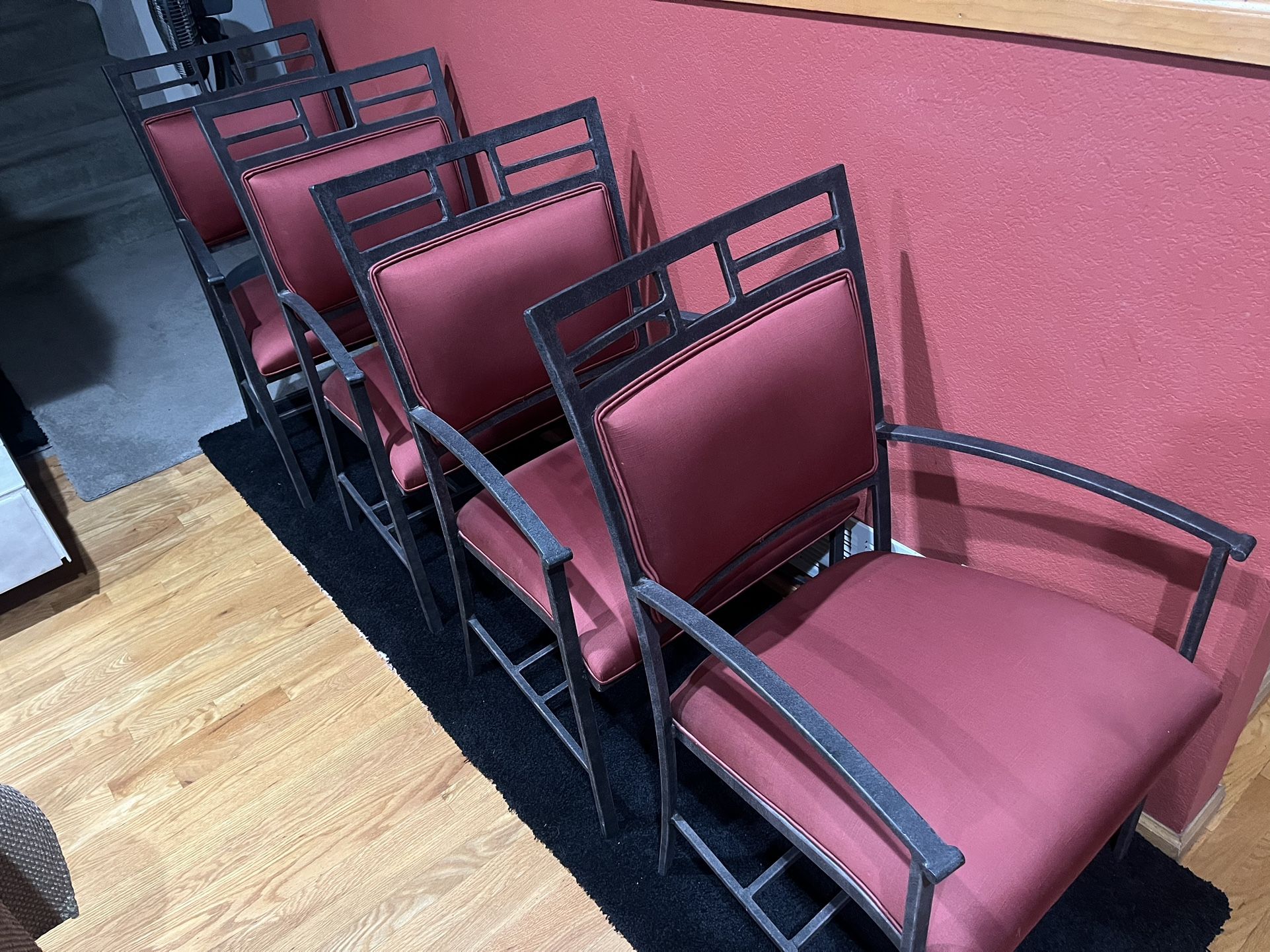 Four Dining Arm Chairs