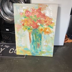 Large Floral Painting