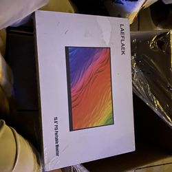 LAEFLAEK 15.6" Portable Monitor, 1080P IPS HD Gaming Monitor,