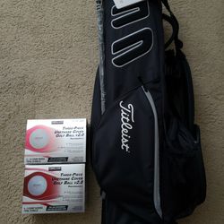 Golf ⛳ Bag and 4 Dozen Golf Balls 