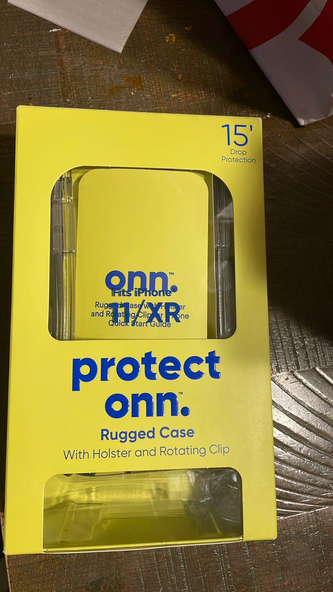 iPhone 11/XR Rugged Case With Holder