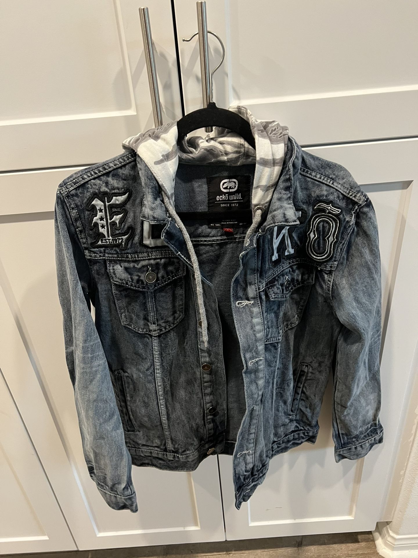 Men's Demin Jean Jacket Size S Small