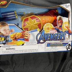 2019 Nerf Power Moves Avengers Captain Marvel Photon Blast 