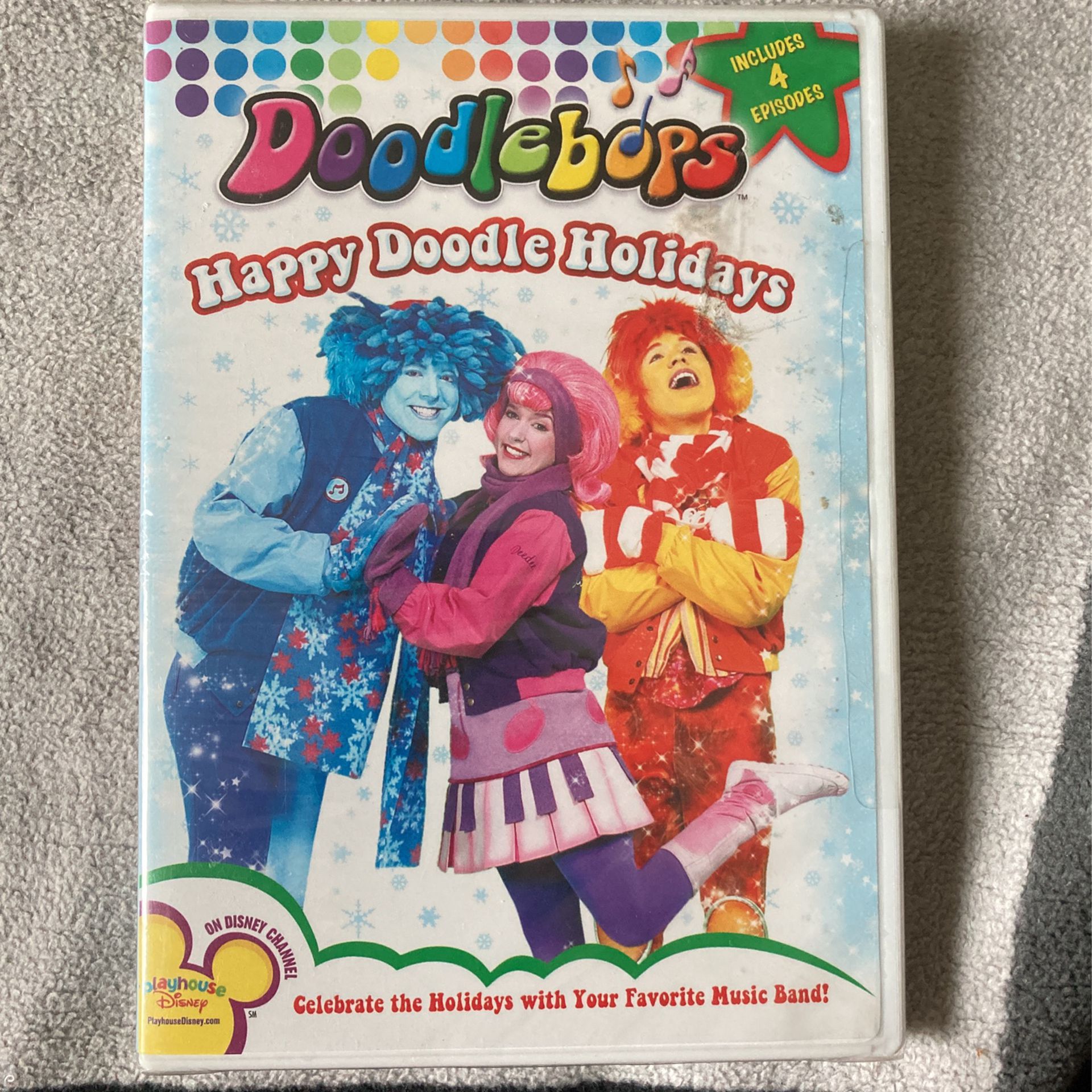 Doodlebops Happy Doodle Holidays Christmas DVD NEW