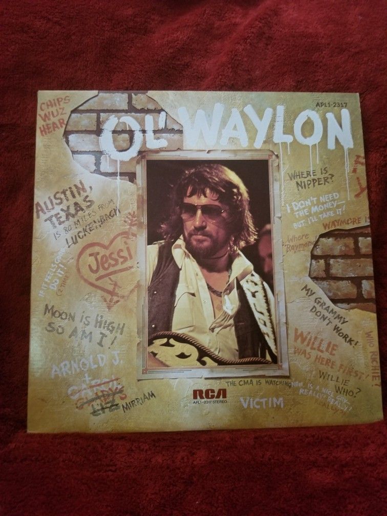 USA store Waylon LIMITED Jennings JENNINGS Record NEW TAKER for GREEN ...