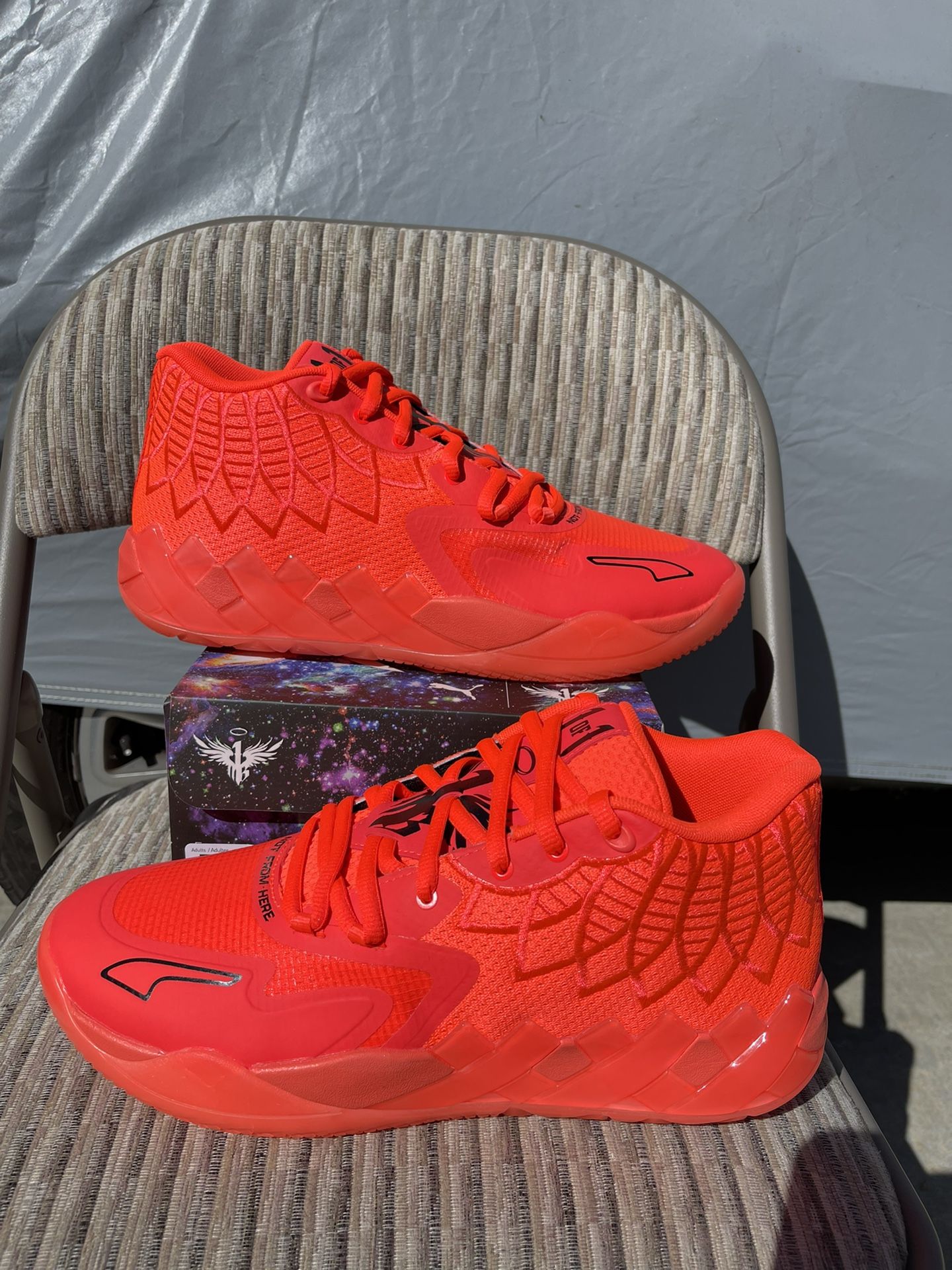 puma mb.01 LaMelo Ball Red Blast M Size 11