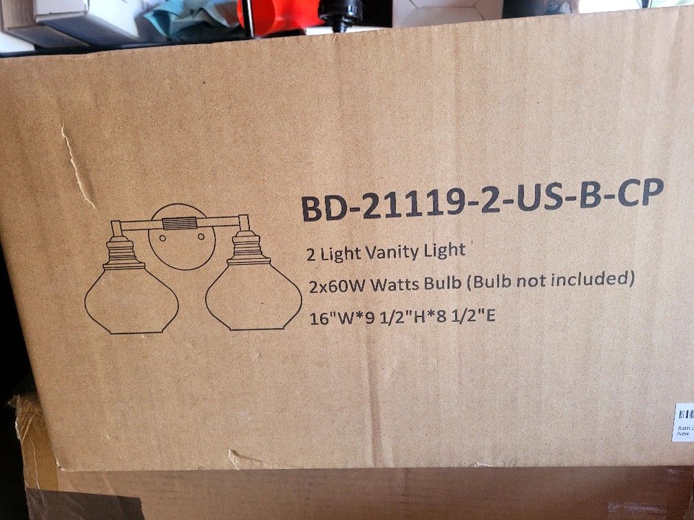 Bathroom Light fixtures, 2 Light Bronze Bathroom Vanity Light, Modern Vanity Light Fixtures