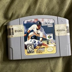 all star baseball 2000 N64