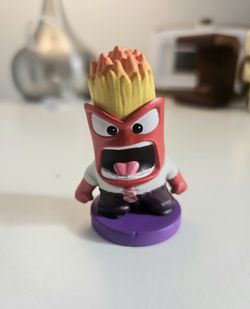 3” Disney Pixar Inside Out Anger PVC Vinyl Figure Cake Topper