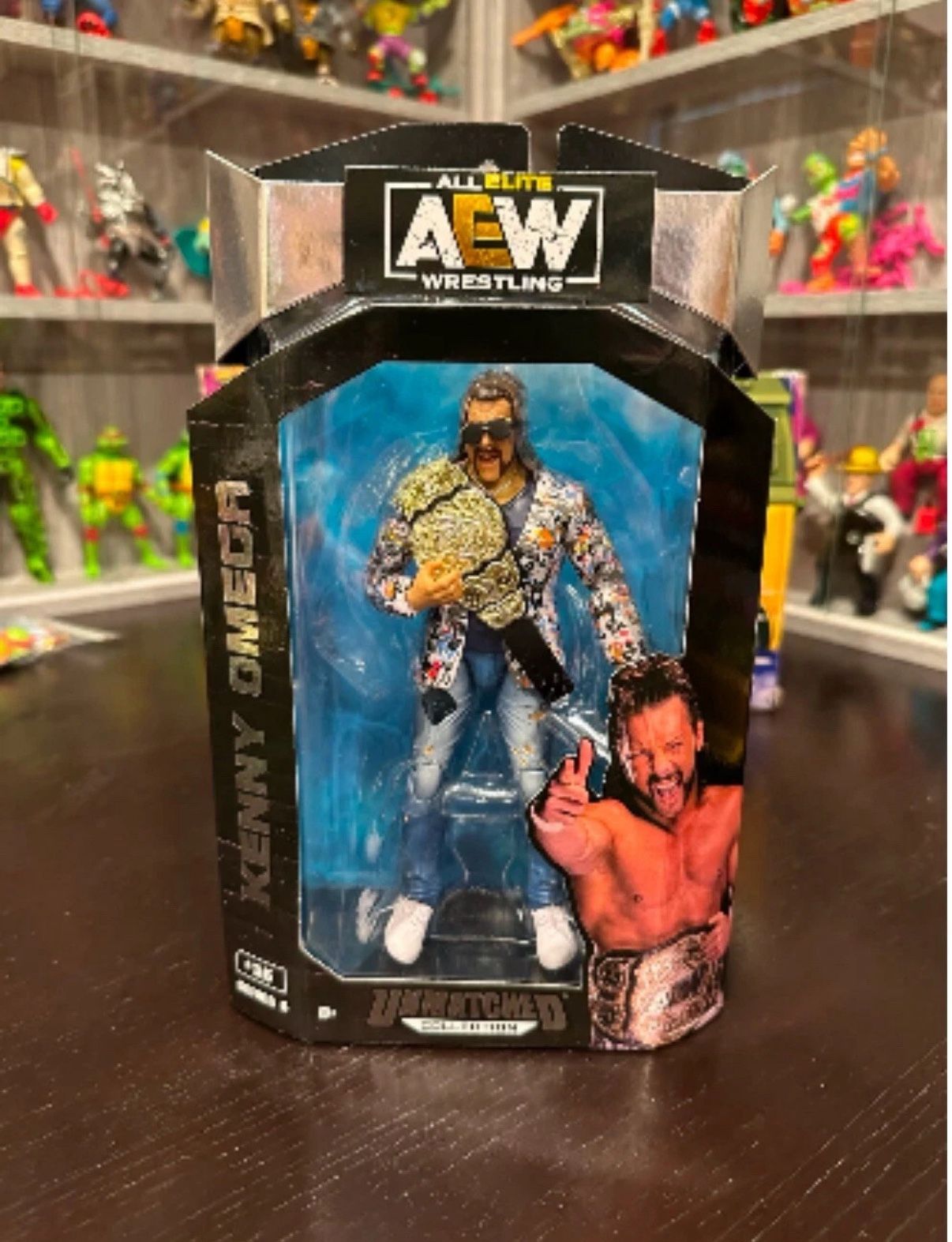 AEW Kenny Omega Unmatched Series Wrestling Figure 6" NEW Sealed Jazwares Rare