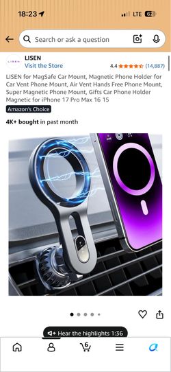 Magsfe Car Vent Phone Holder