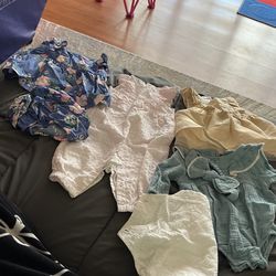0-3 Months Newborn Outfit Dress Baby Clothes 