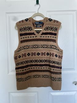 Polo Ralph Lauren Hand-knit Sweater Vest (Large)