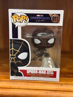 Funko Pop Spider-Man Black & Gold Suit #911