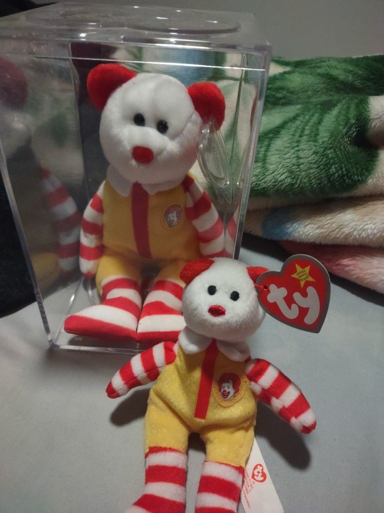 Vintage 2004 McDonald's Convention Beanie Baby And Mini One