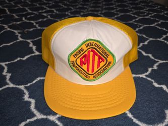Vintage pacific international trapshooting association snapback patchat
