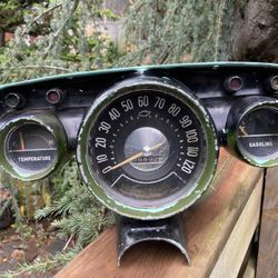 1857 Chevy Instrument Cluster