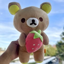 Rilakkuma Strawberry Plush