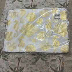 Shell And Seahorse Wristlet