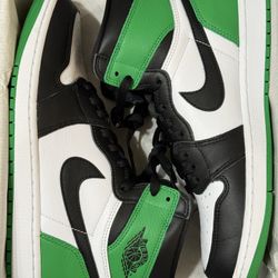 Nike Air Jordan 1 High OG Lucky Green Sz 10.5