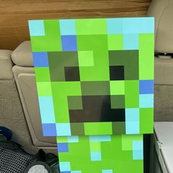 Minecraft Charged Creeper Mini Fridge 