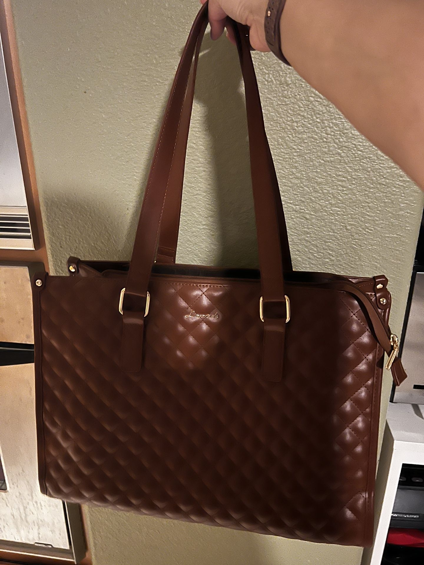 Woman Lunch Tote Bag