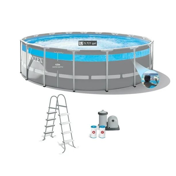 Intex 17 x 48 Clearview Prism Pool