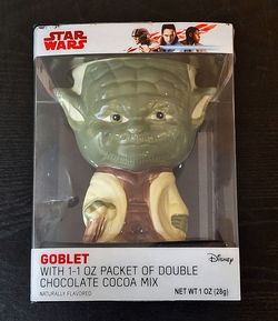 STAR WARS YODA CERAMIC GOBLET MUG