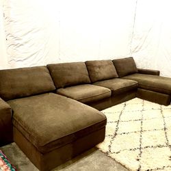 Huge Gray Fabric Sectional  $500 