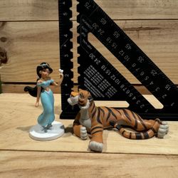 Disney Aladdin figures Jasmine & Rajah The Tiger