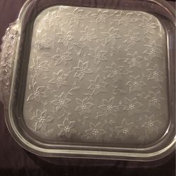Christmas Poinsettia Platter