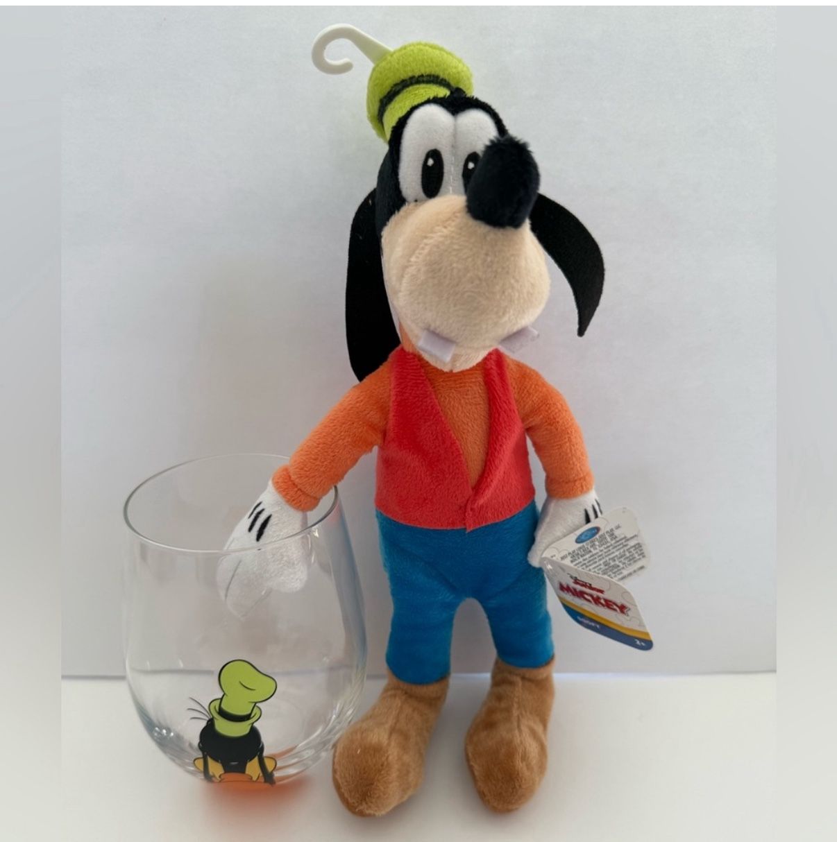 Goofy Plush & Glass