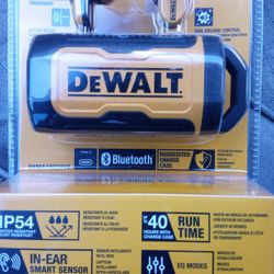 DeWalt Jobsite Pro-x2 Wireless Earbuds