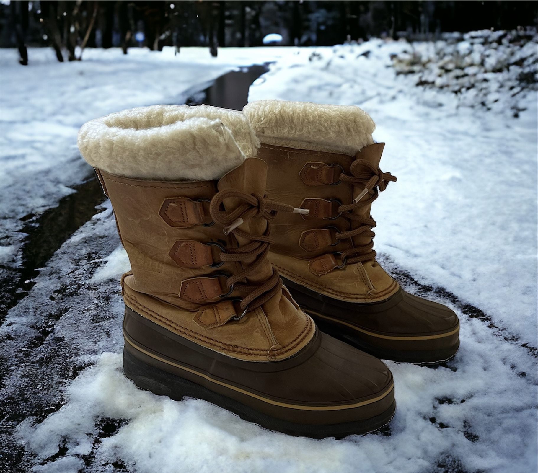 Size 6 Sorel Winter Snow Boots For Girls Or Women