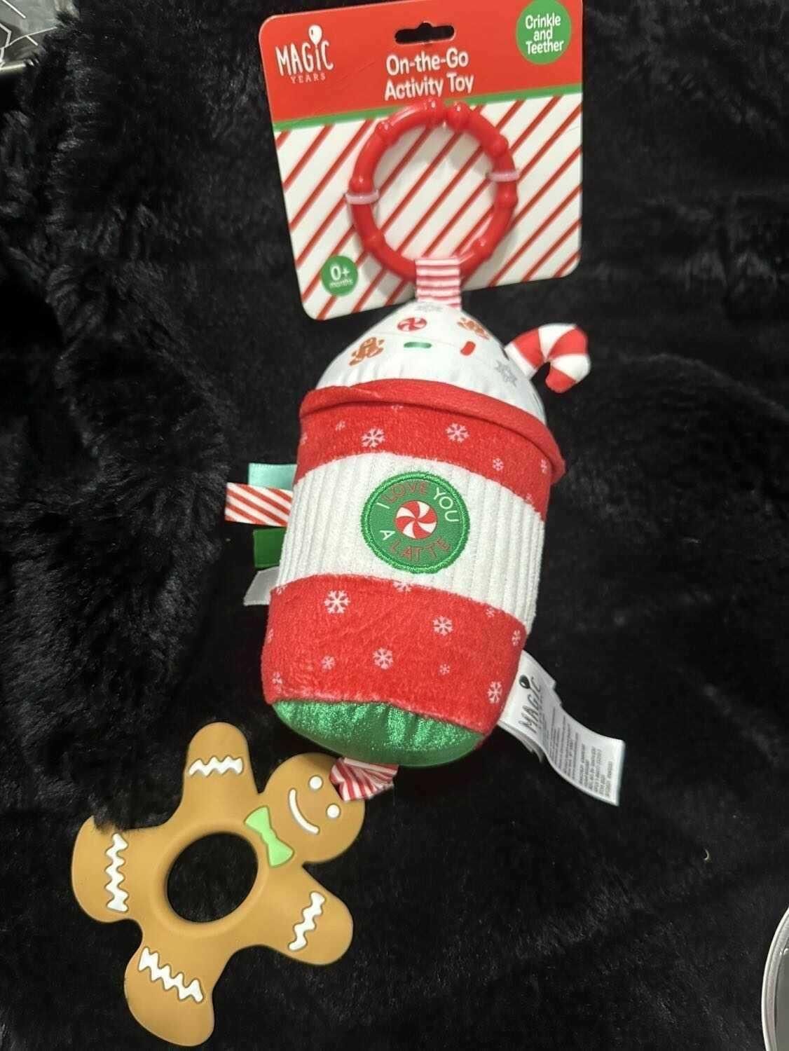 On The Go Activity Crinkle Plush & Teether Toy