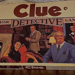 Vintage Board Game: Clue 1986 Edition