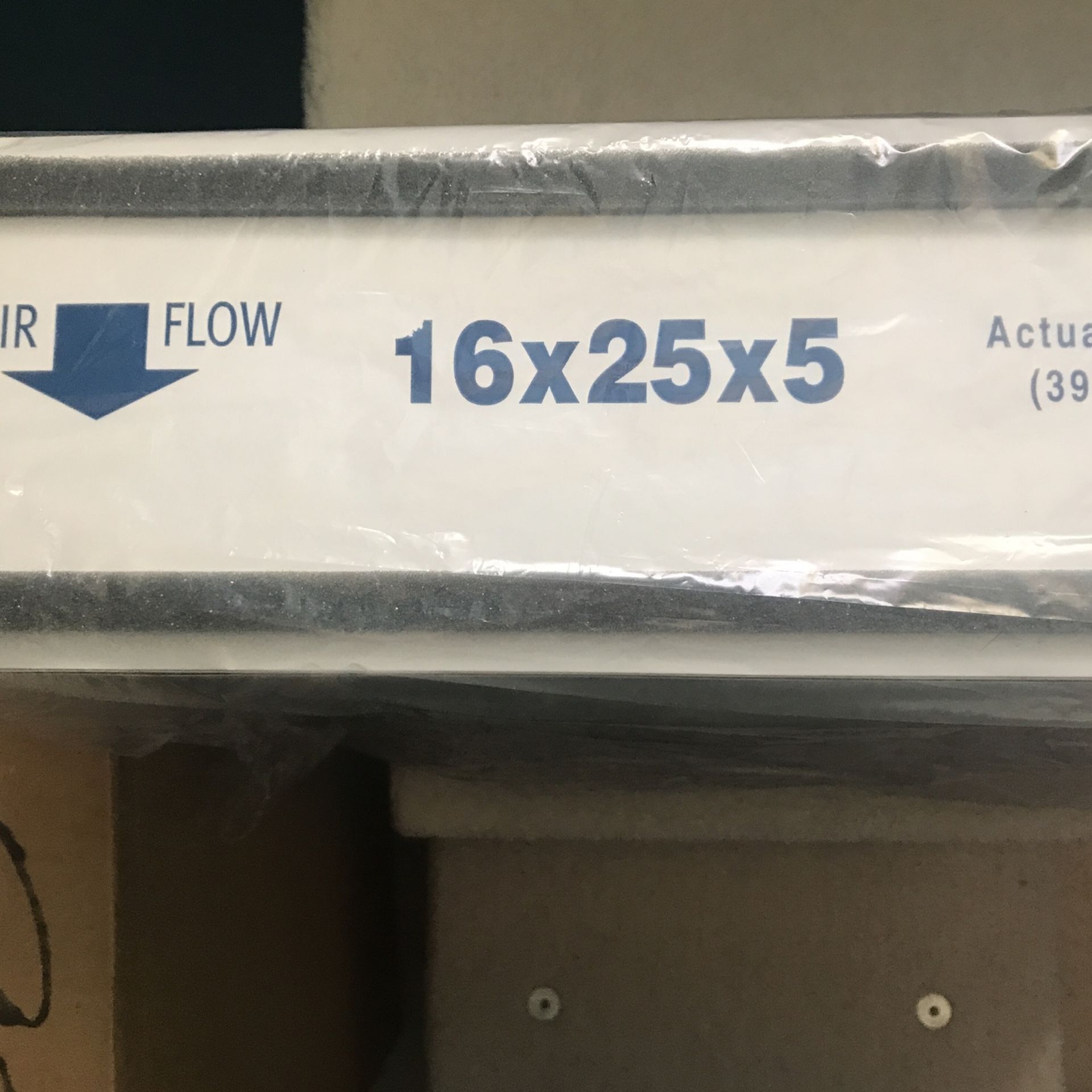 HVAC Filters    16x25x5  MERV 13    Can Last Up To 9 To 12 Months  Is Smoke And Pet Free Home   Box Of 2 - $30