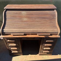 Roll Up Antique Desk 