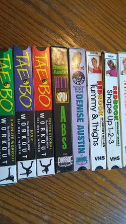 Vhs workout tapes