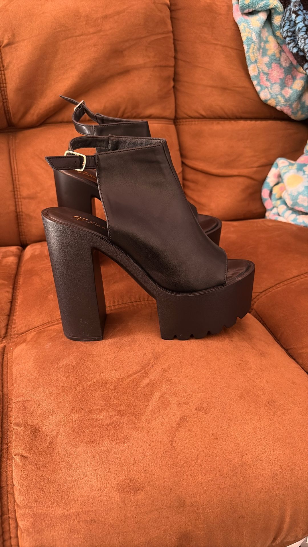 Black Platform Heels