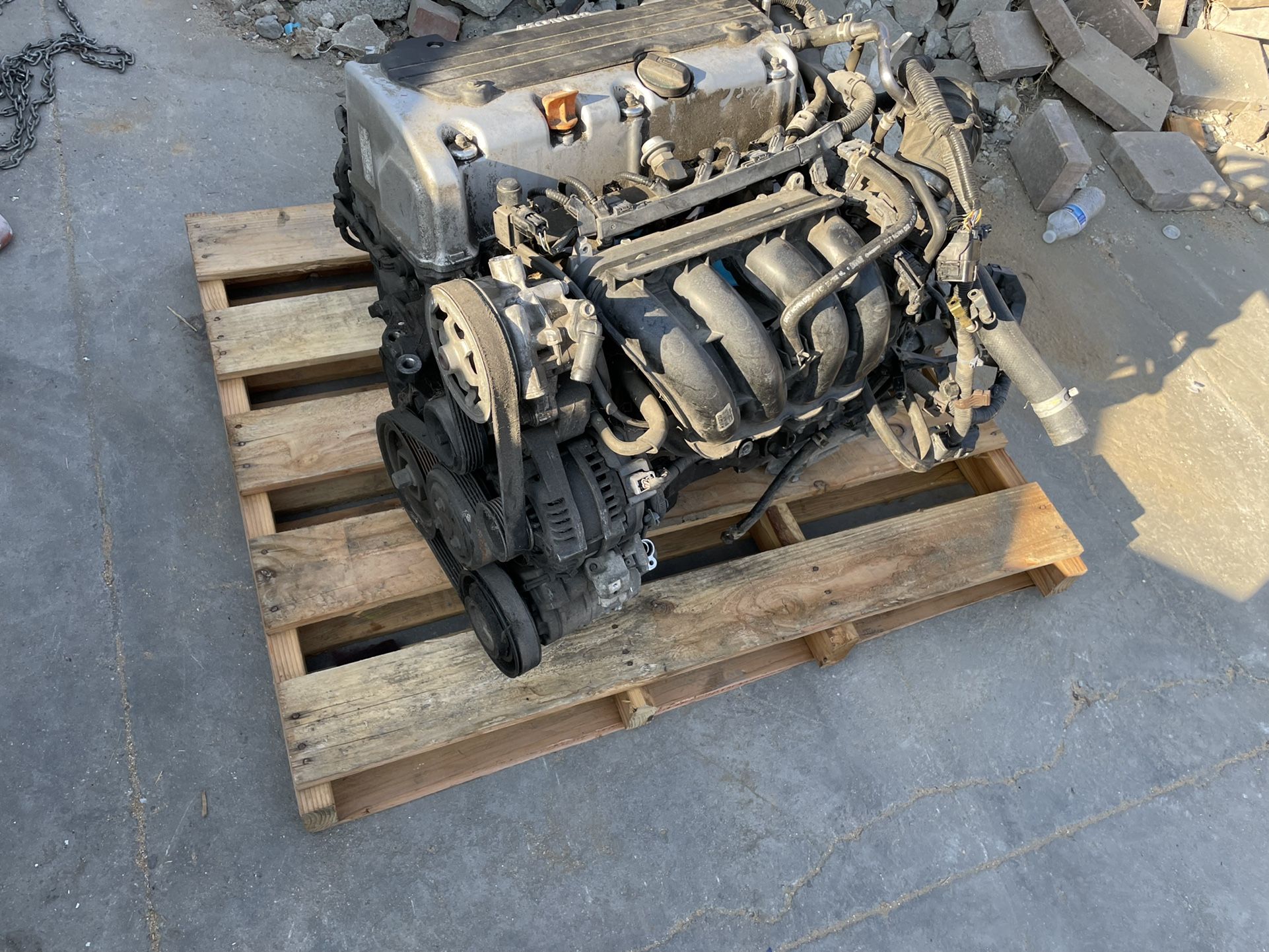 Engine And Transmission Honda Accord 2012 4 Cilindros 