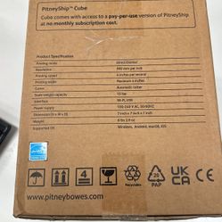 Pitney Bowes PitneyShip Cube Brand New In Box 