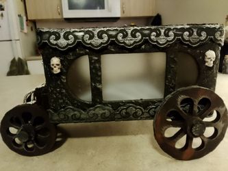 Halloween hearse