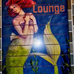 Original Mermaid Lounge Wooden Long Dgff