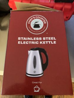 *** STAINLESS STEEL KETTLE + POD COFFE MAKER